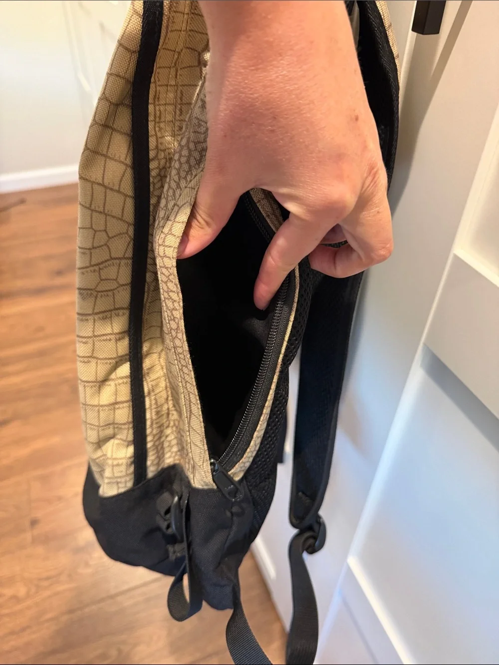 Supreme 13SS Croc Backpack Beige
